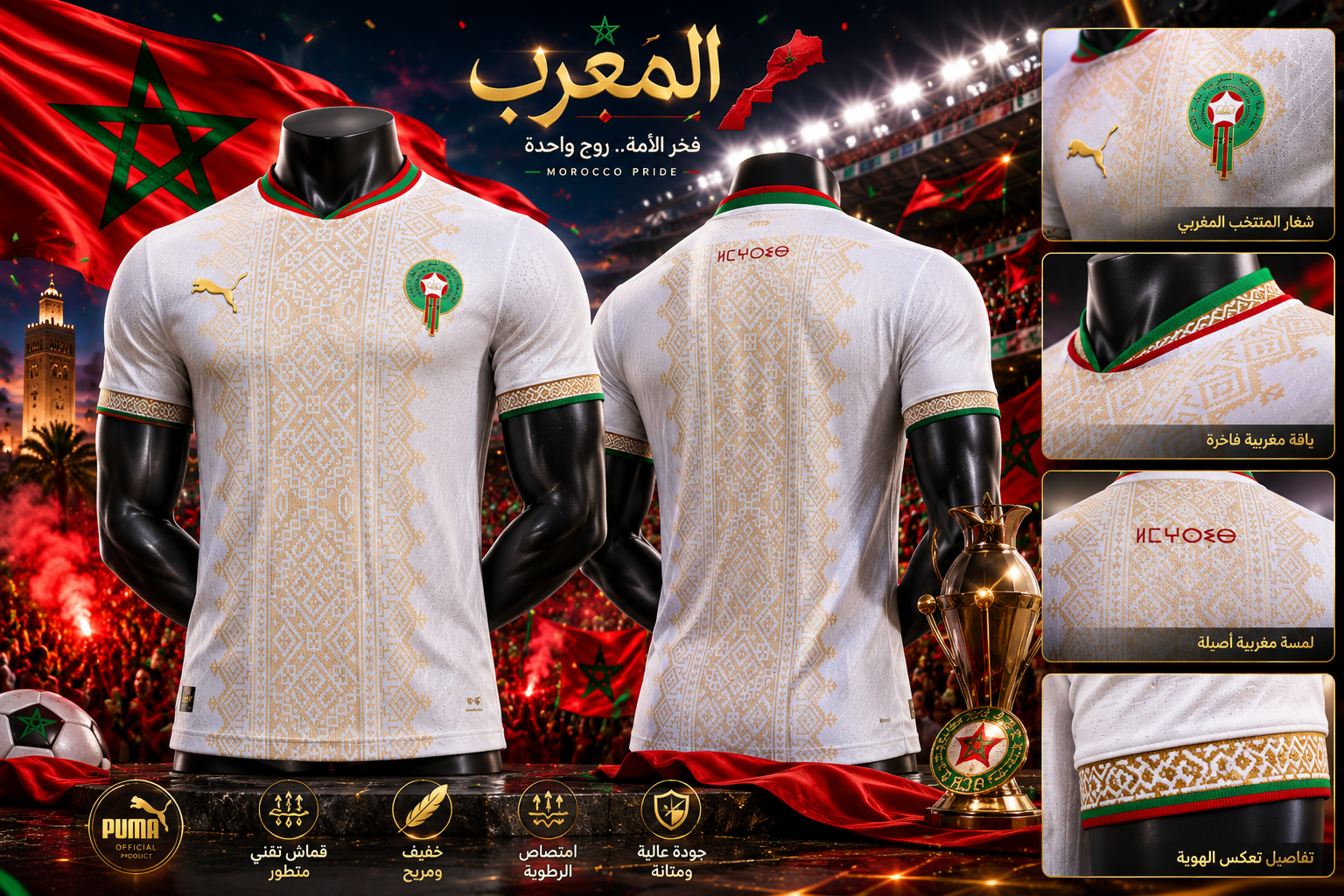 Morocco National Team 2026 T-Shirt
